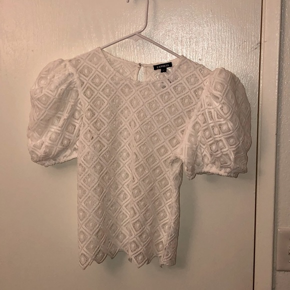 Puffy Sleeved Top from Express - Picture 5 of 11
